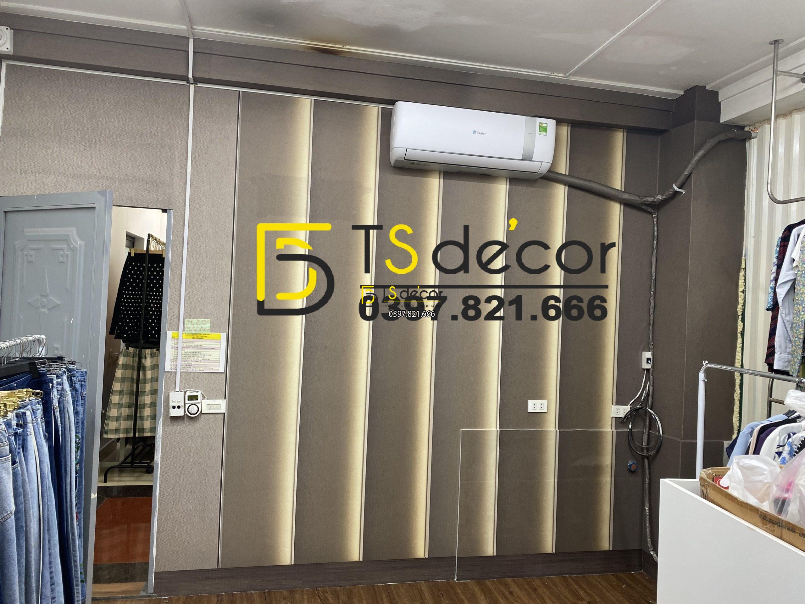 Phông Nền Livestream Chụp Ảnh Decor Trang Trí Tường Hiện Đại 3D 5D Mã P517C