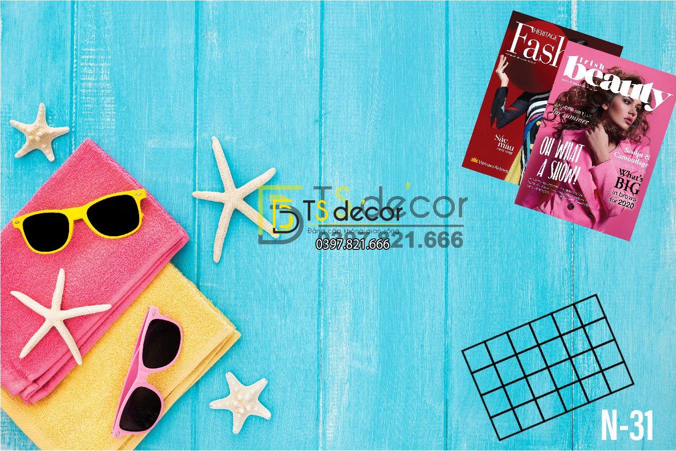 Thảm Chụp Ảnh Sản Phẩm 5D cao cấp, in sẵn phụ kiện decor N-31