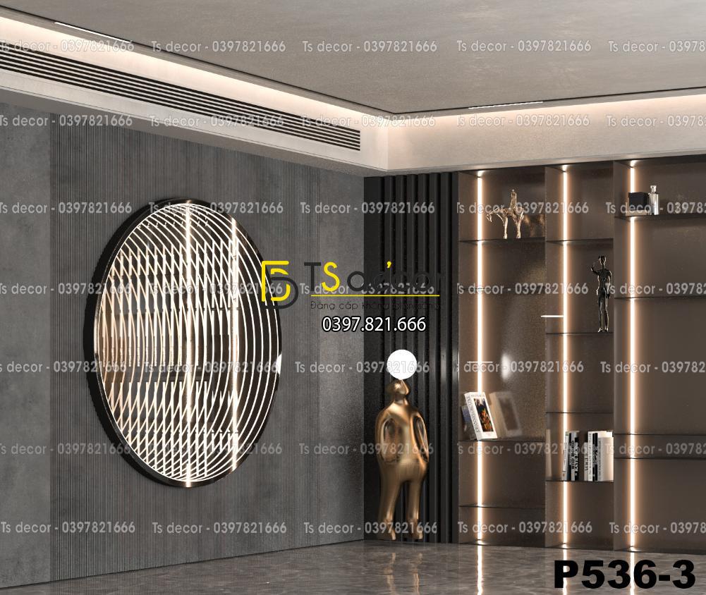 Phông Nền Livestream, Chụp Ảnh Xu Hướng Hiện Đại 3D 5D Mã P536-3a