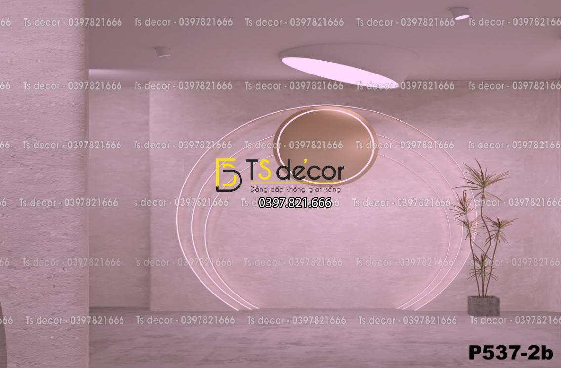 Phông Nền Livestream, Chụp Ảnh Xu Hướng Hiện Đại 3D 5D Mã P537-2b