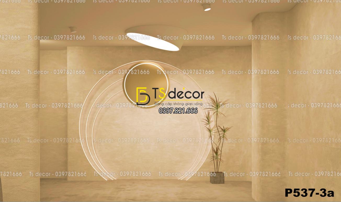 Phông Nền Livestream, Chụp Ảnh Xu Hướng Hiện Đại 3D 5D Mã P537-3a