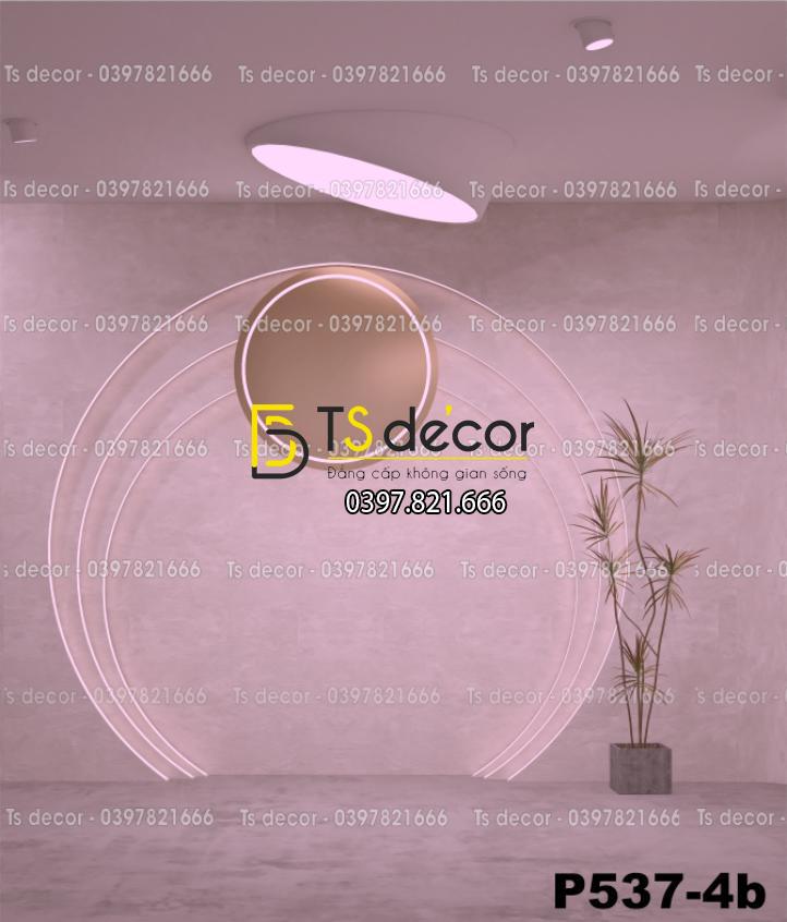 Phông Nền Livestream, Chụp Ảnh Xu Hướng Hiện Đại 3D 5D Mã P537-4b