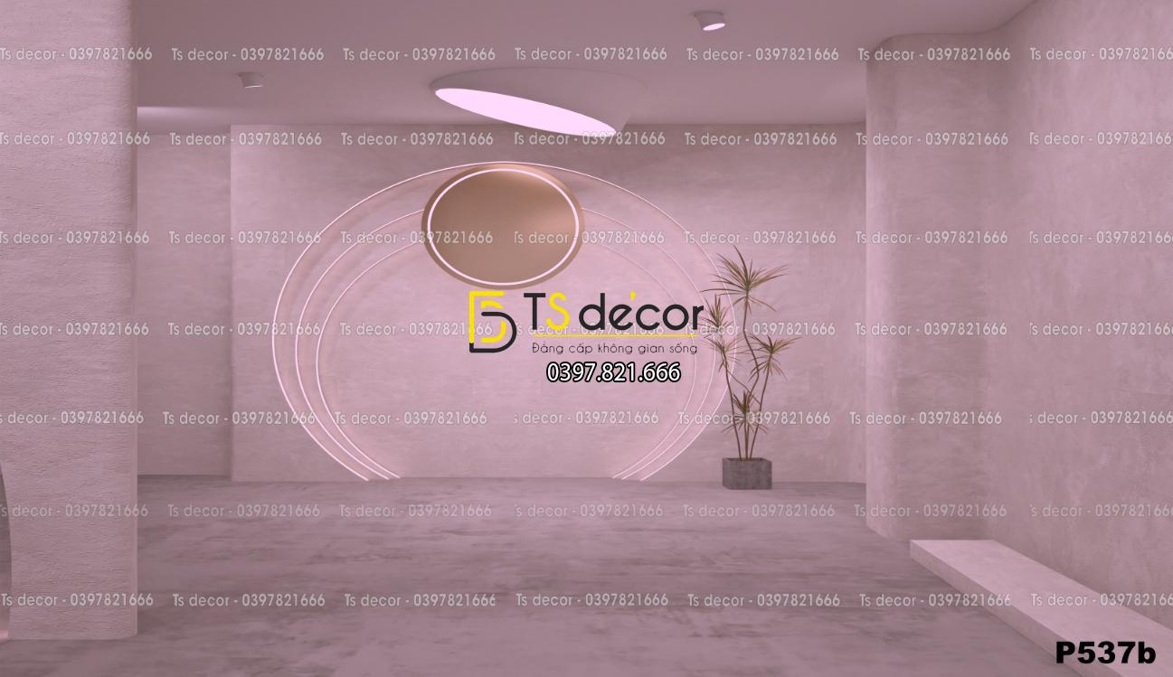 Phông Nền Livestream, Chụp Ảnh Xu Hướng Hiện Đại 3D 5D Mã P537b