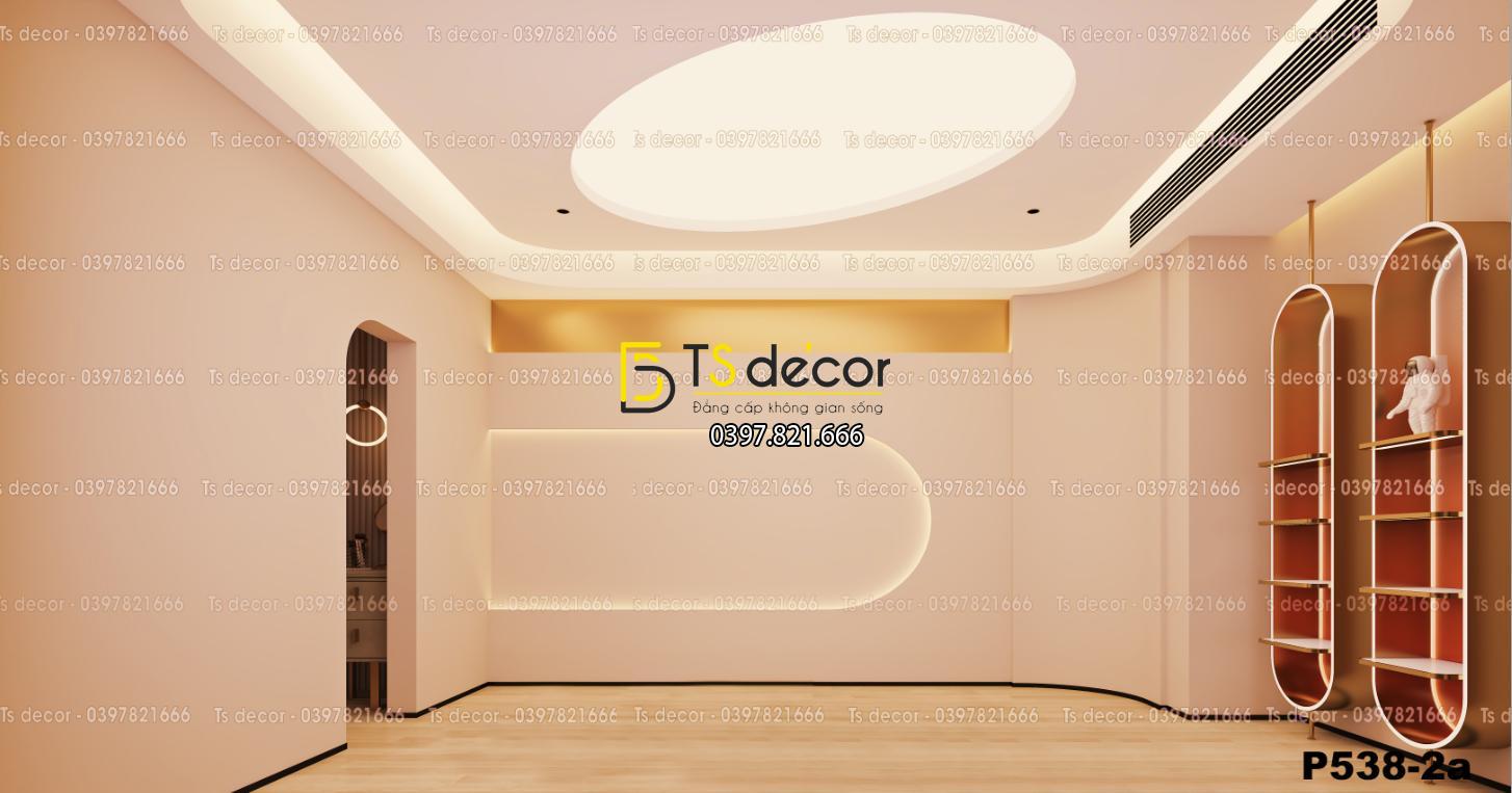 Phông Nền Livestream, Chụp Ảnh Xu Hướng Hiện Đại 3D 5D Mã P538-2a