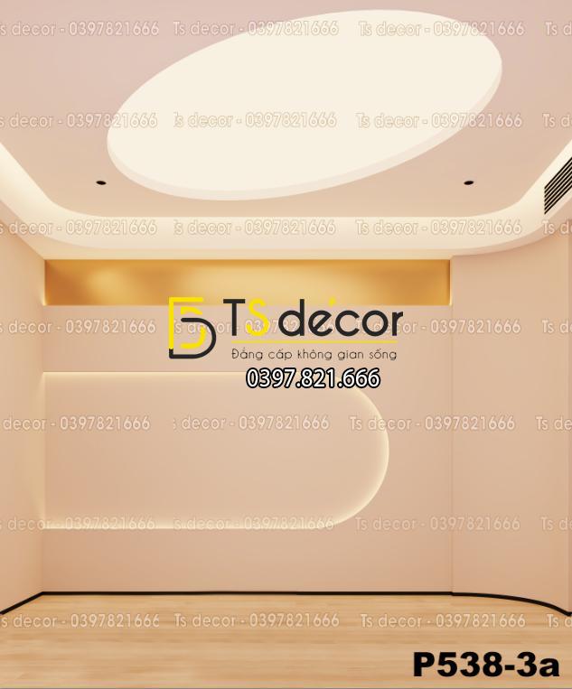 Phông Nền Livestream, Chụp Ảnh Xu Hướng Hiện Đại 3D 5D Mã P538-3a