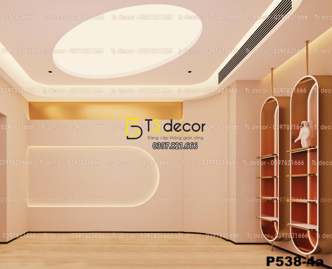 Phông Nền Livestream, Chụp Ảnh Xu Hướng Hiện Đại 3D 5D Mã P538-4a