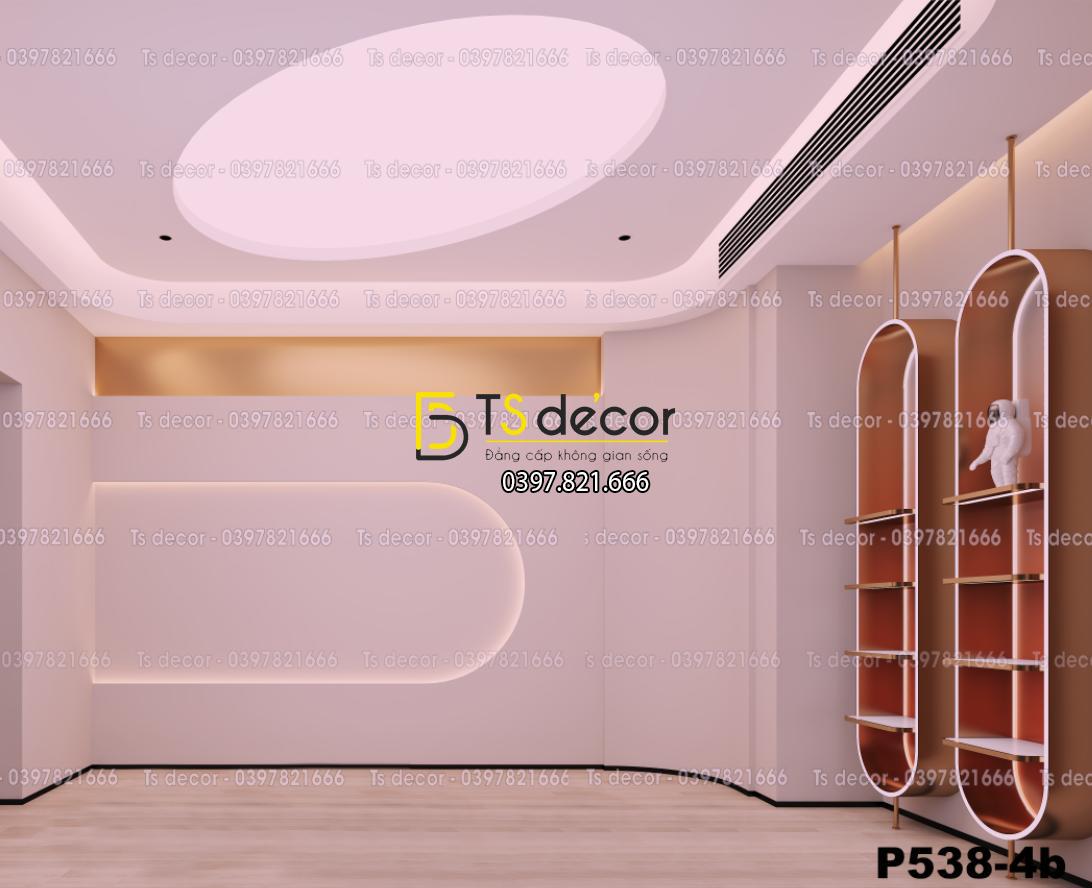 Phông Nền Livestream, Chụp Ảnh Xu Hướng Hiện Đại 3D 5D Mã P538-4b