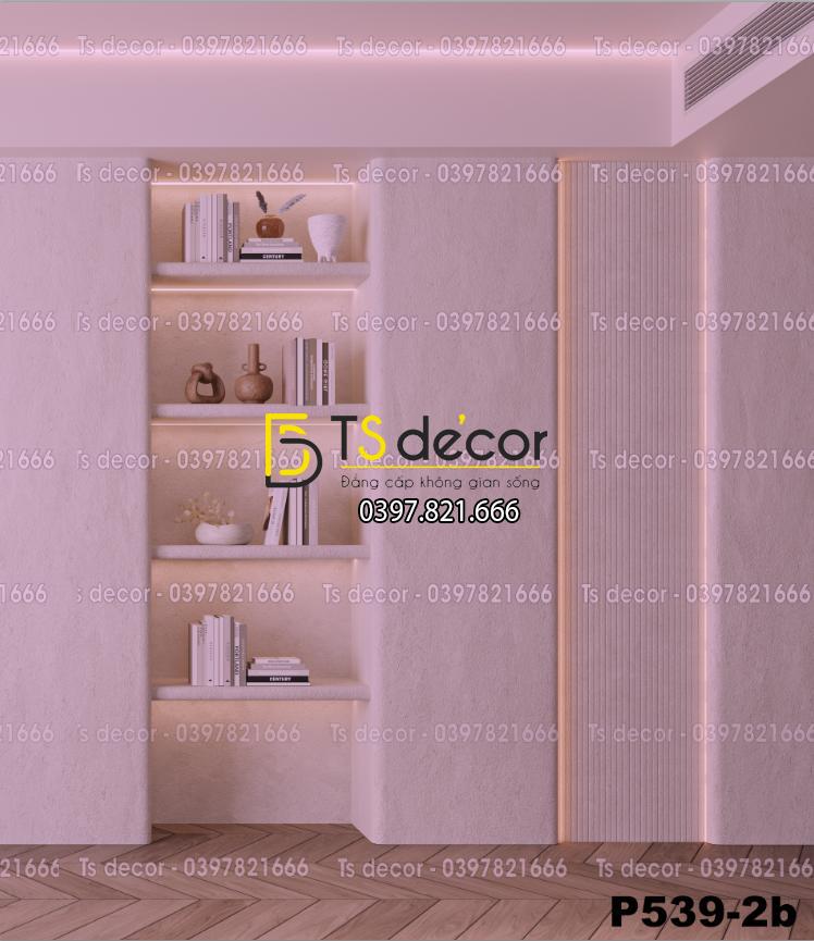 Phông Nền Livestream, Chụp Ảnh Xu Hướng Hiện Đại 3D 5D Mã P539-2b