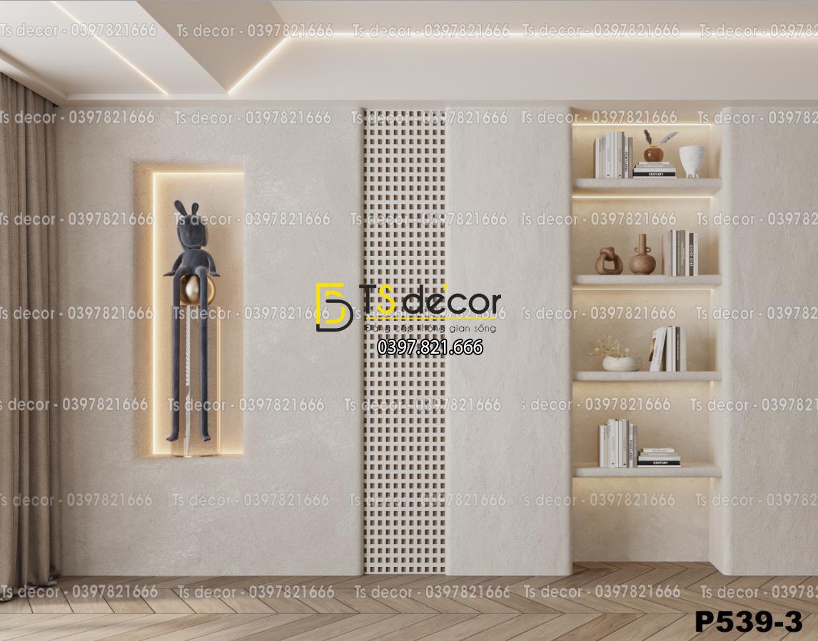 Phông Nền Livestream, Chụp Ảnh Xu Hướng Hiện Đại 3D 5D Mã P539-3