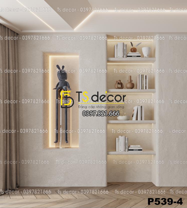 Phông Nền Livestream, Chụp Ảnh Xu Hướng Hiện Đại 3D 5D Mã P539-4