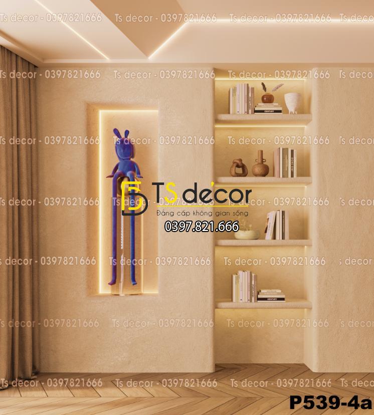 Phông Nền Livestream, Chụp Ảnh Xu Hướng Hiện Đại 3D 5D Mã P539-4a