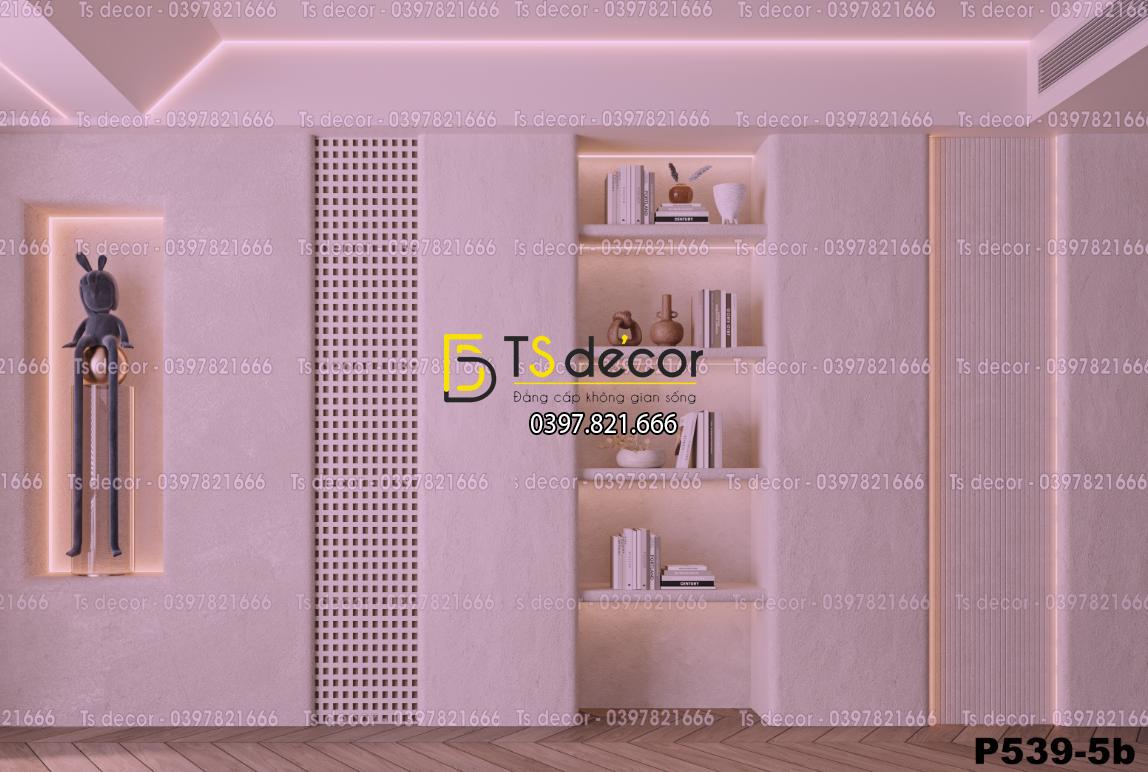 Phông Nền Livestream, Chụp Ảnh Xu Hướng Hiện Đại 3D 5D Mã P539-5b