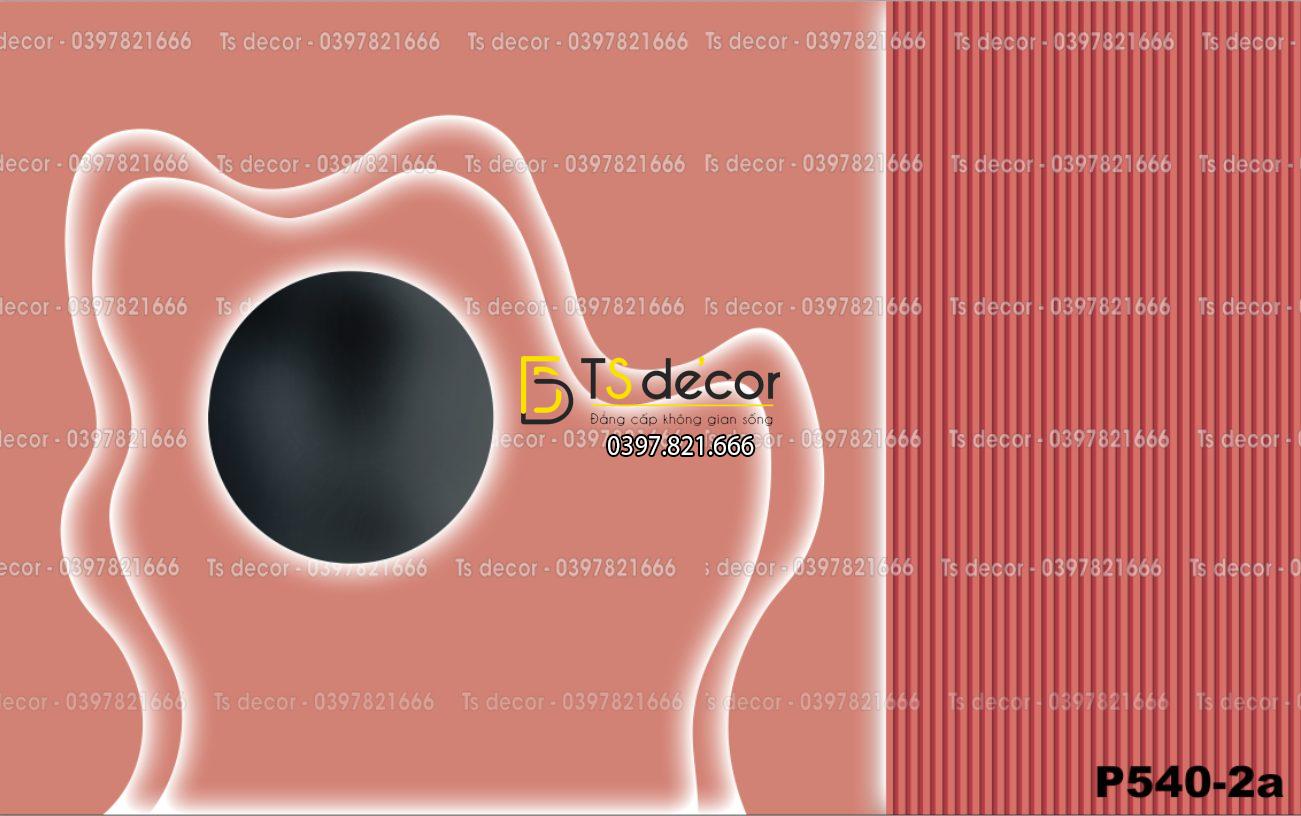 Phông Nền Livestream, Chụp Ảnh Xu Hướng Hiện Đại 3D 5D Mã P540-2a