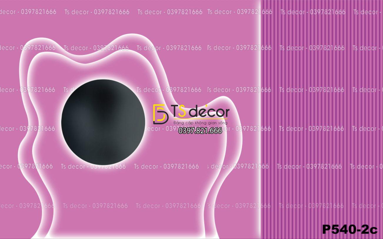 Phông Nền Livestream, Chụp Ảnh Xu Hướng Hiện Đại 3D 5D Mã P540-2c