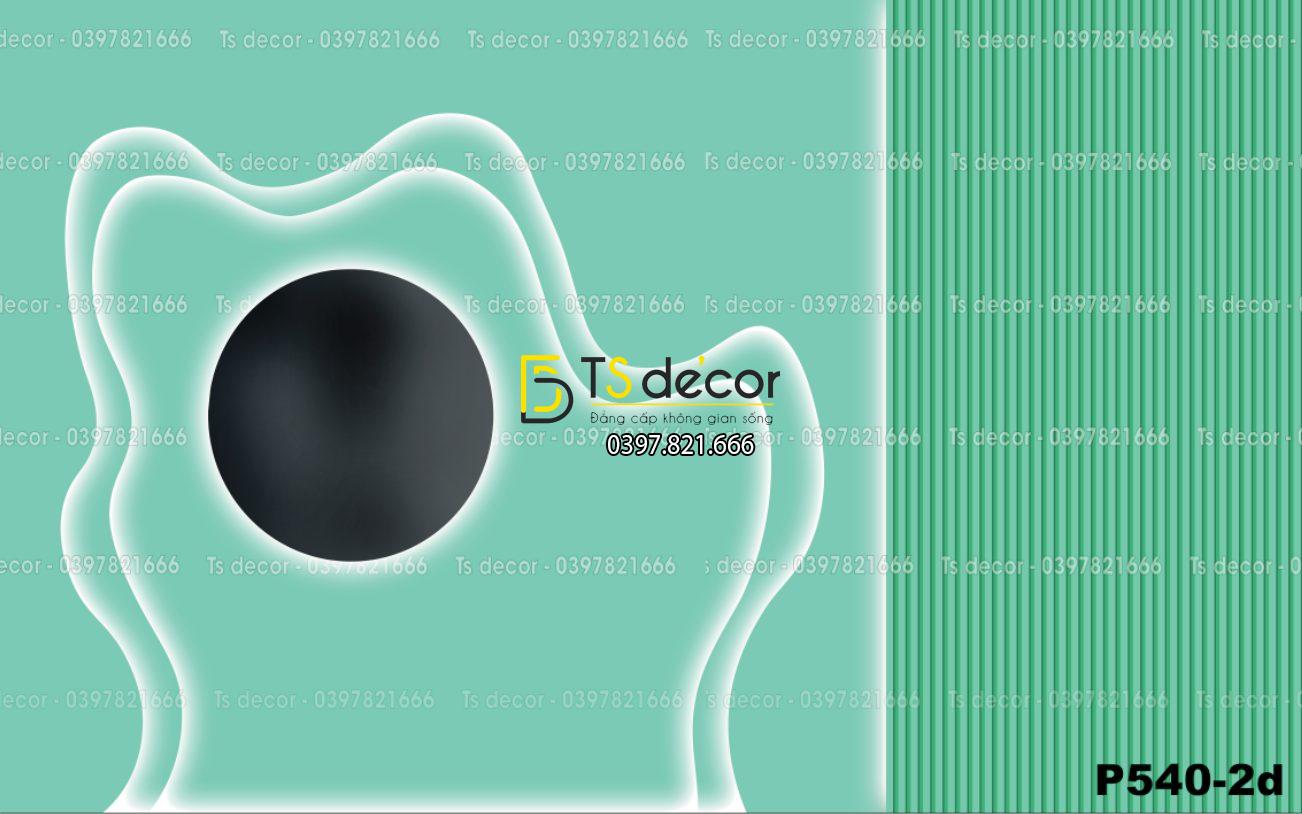 Phông Nền Livestream, Chụp Ảnh Xu Hướng Hiện Đại 3D 5D Mã P540-2d