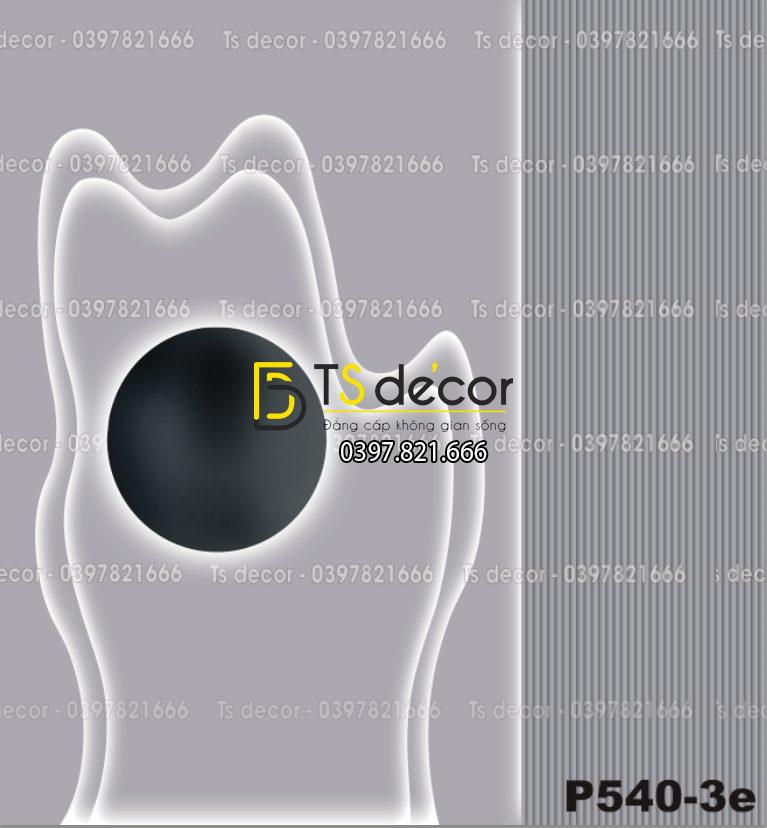 Phông Nền Livestream, Chụp Ảnh Xu Hướng Hiện Đại 3D 5D Mã P540-3e