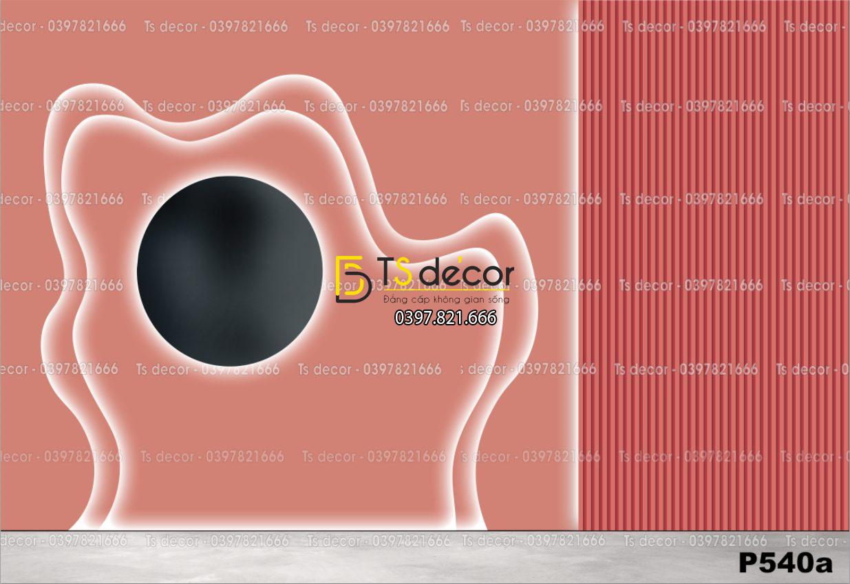 Phông Nền Livestream, Chụp Ảnh Xu Hướng Hiện Đại 3D 5D Mã P540a