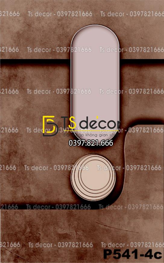 Phông Nền Livestream, Chụp Ảnh Xu Hướng Hiện Đại 3D 5D Mã P541-4c