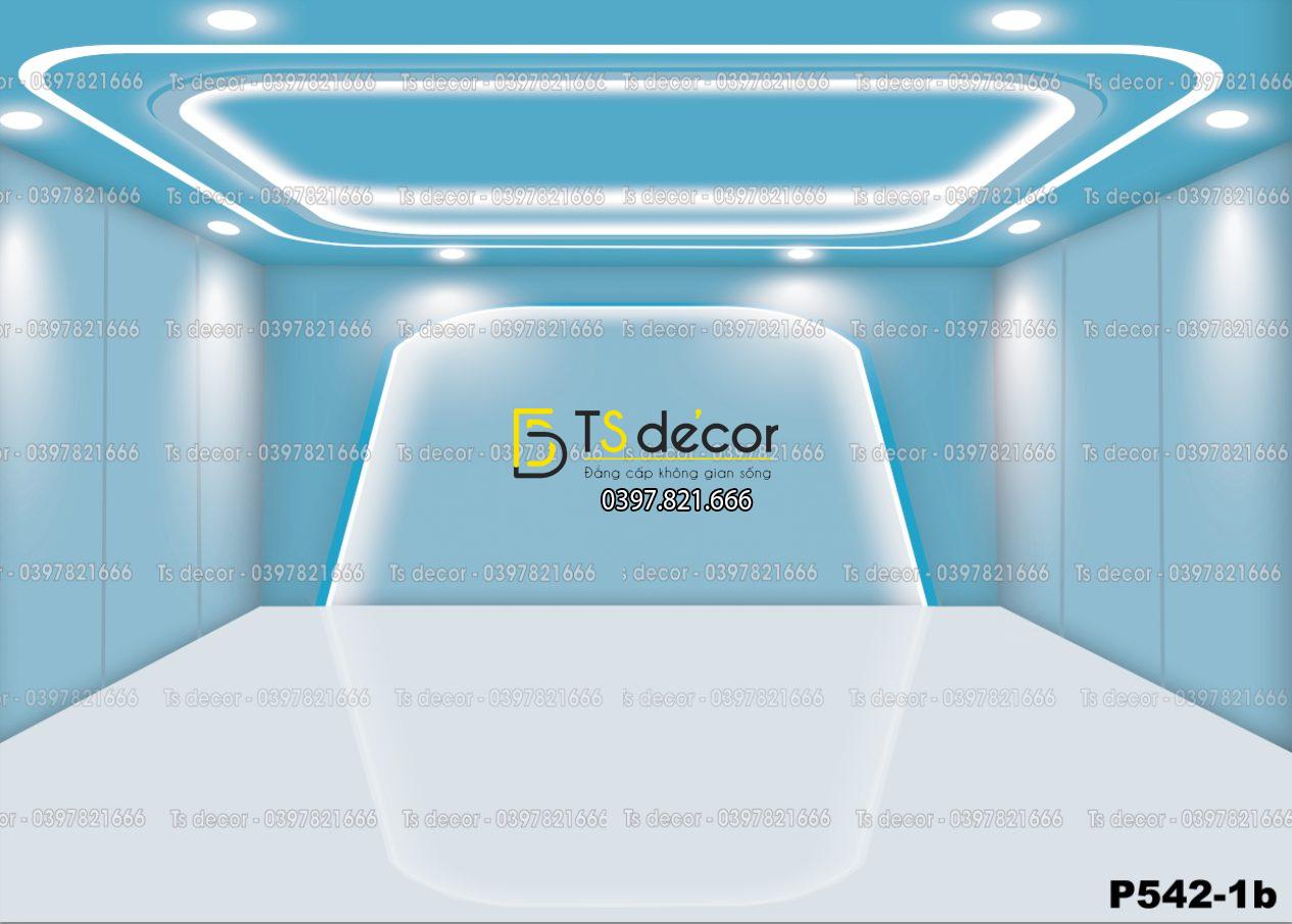 Phông Nền Livestream, Chụp Ảnh Xu Hướng Hiện Đại 3D 5D Mã P542-1b