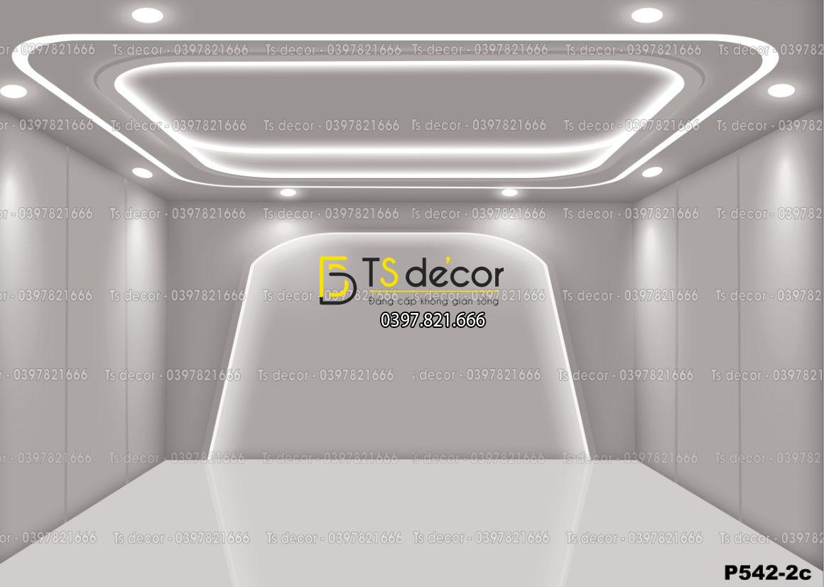 Phông Nền Livestream, Chụp Ảnh Xu Hướng Hiện Đại 3D 5D Mã P542-2c