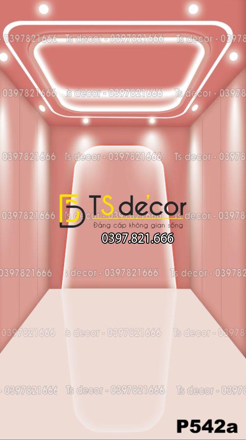 Phông Nền Livestream, Chụp Ảnh Xu Hướng Hiện Đại 3D 5D Mã P542a