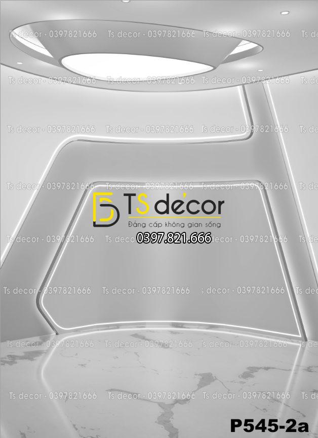 Phông Nền Livestream, Chụp Ảnh Xu Hướng Hiện Đại 3D 5D Mã P545-2a