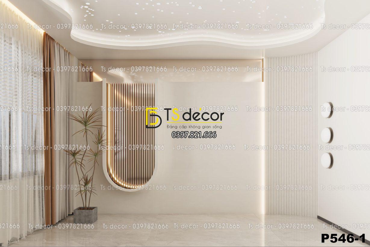 Phông Nền Livestream, Chụp Ảnh Xu Hướng Hiện Đại 3D 5D Mã P546-1