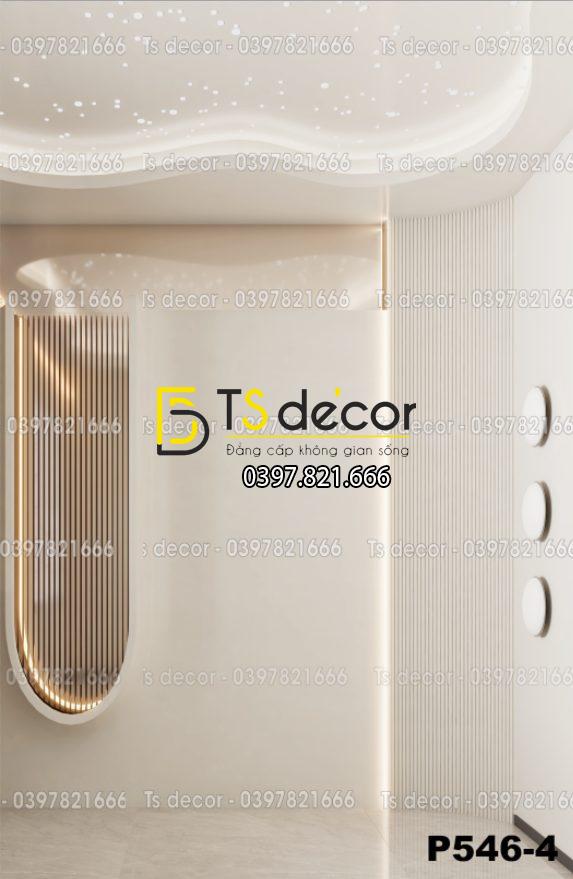 Phông Nền Livestream, Chụp Ảnh Xu Hướng Hiện Đại 3D 5D Mã P546-4