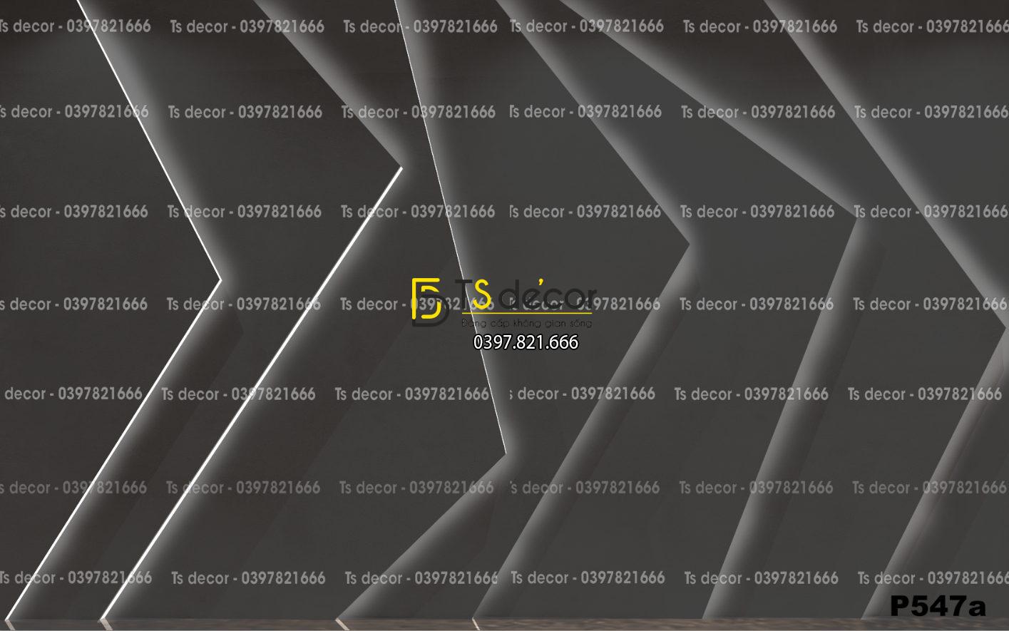 Phông Nền Livestream, Chụp Ảnh Xu Hướng Hiện Đại 3D 5D Mã P547a