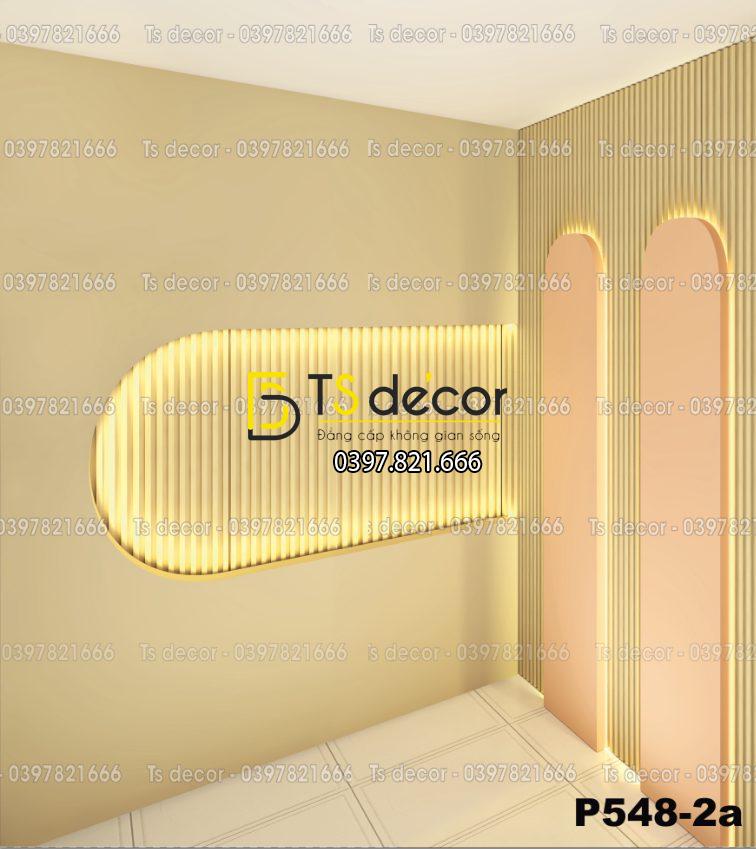 Phông Nền Livestream, Chụp Ảnh Xu Hướng Hiện Đại 3D 5D Mã P548-2a