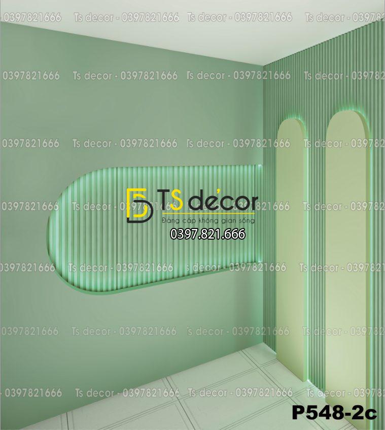 Phông Nền Livestream, Chụp Ảnh Xu Hướng Hiện Đại 3D 5D Mã P548-2c