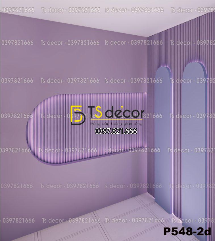 Phông Nền Livestream, Chụp Ảnh Xu Hướng Hiện Đại 3D 5D Mã P548-2d