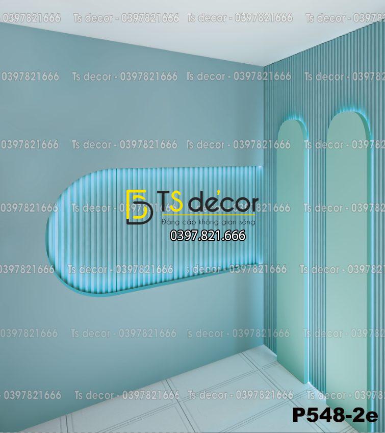 Phông Nền Livestream, Chụp Ảnh Xu Hướng Hiện Đại 3D 5D Mã P548-2e