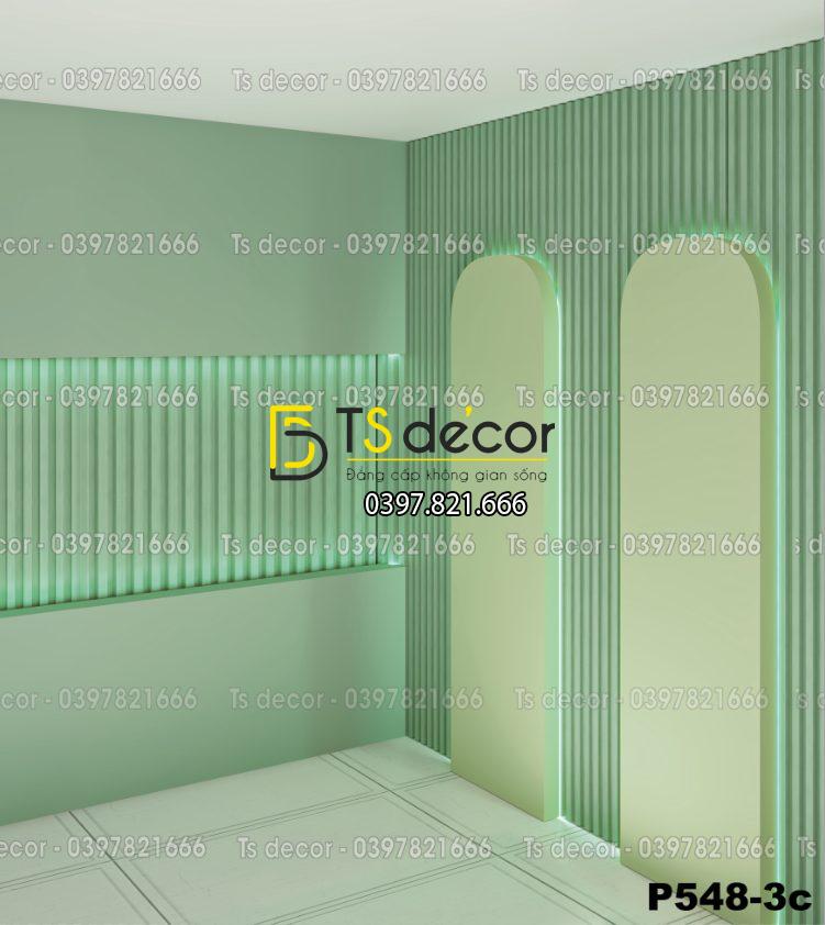 Phông Nền Livestream, Chụp Ảnh Xu Hướng Hiện Đại 3D 5D Mã P548-3c