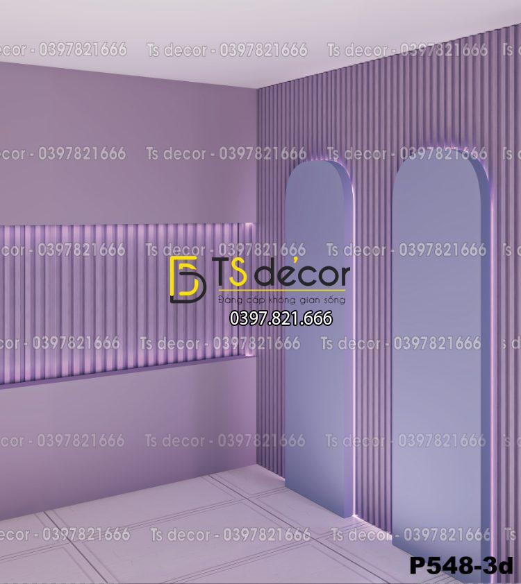 Phông Nền Livestream, Chụp Ảnh Xu Hướng Hiện Đại 3D 5D Mã P548-3d