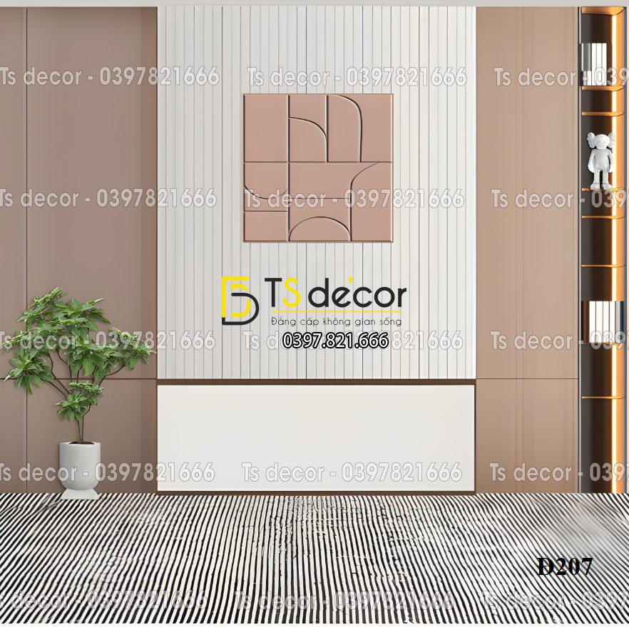 Phông Nền Livestream, Chụp Ảnh, Trang Trí, Decor Xu Hướng Hiện Đại 3D 5D Mã Đ207