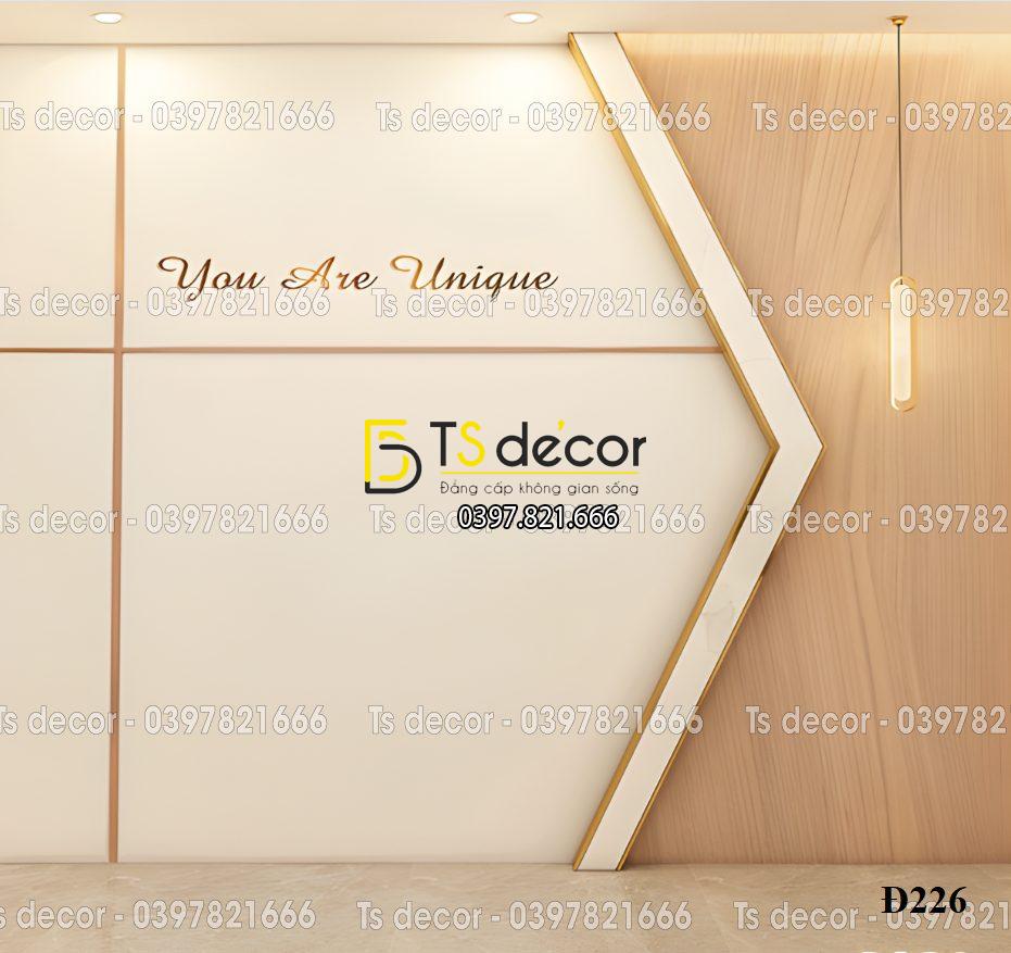 Phông Nền Livestream, Chụp Ảnh, Trang Trí, Decor Xu Hướng Hiện Đại 3D 5D Mã Đ226