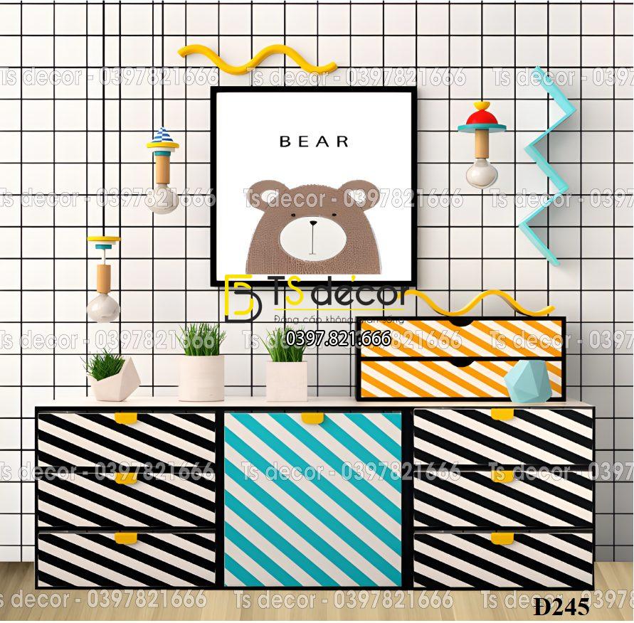 Phông Nền Livestream, Chụp Ảnh, Trang Trí, Decor Xu Hướng Hiện Đại 3D 5D Mã Đ245