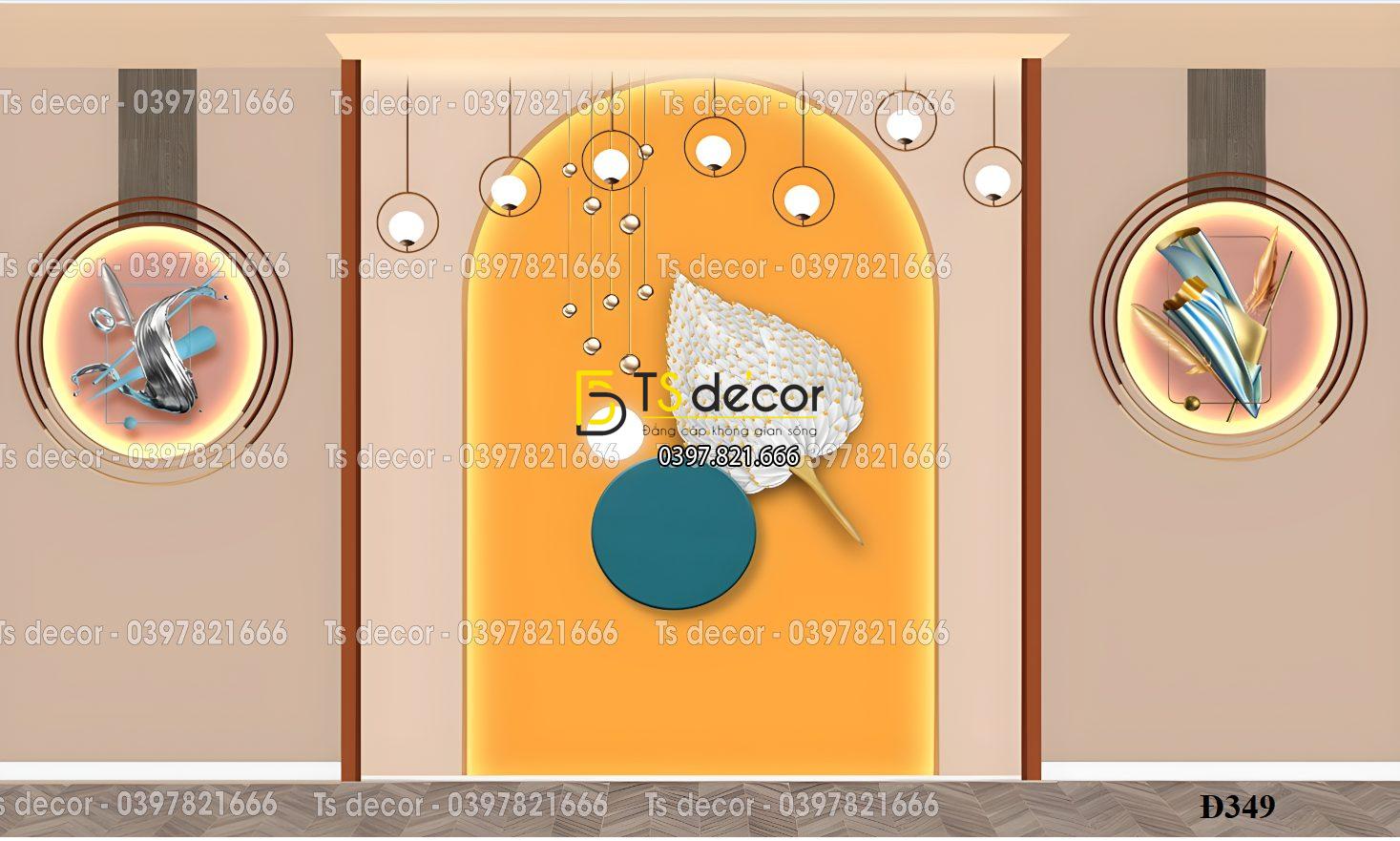 Phông Nền Livestream, Chụp Ảnh, Trang Trí, Decor Xu Hướng Hiện Đại 3D 5D Mã Đ349