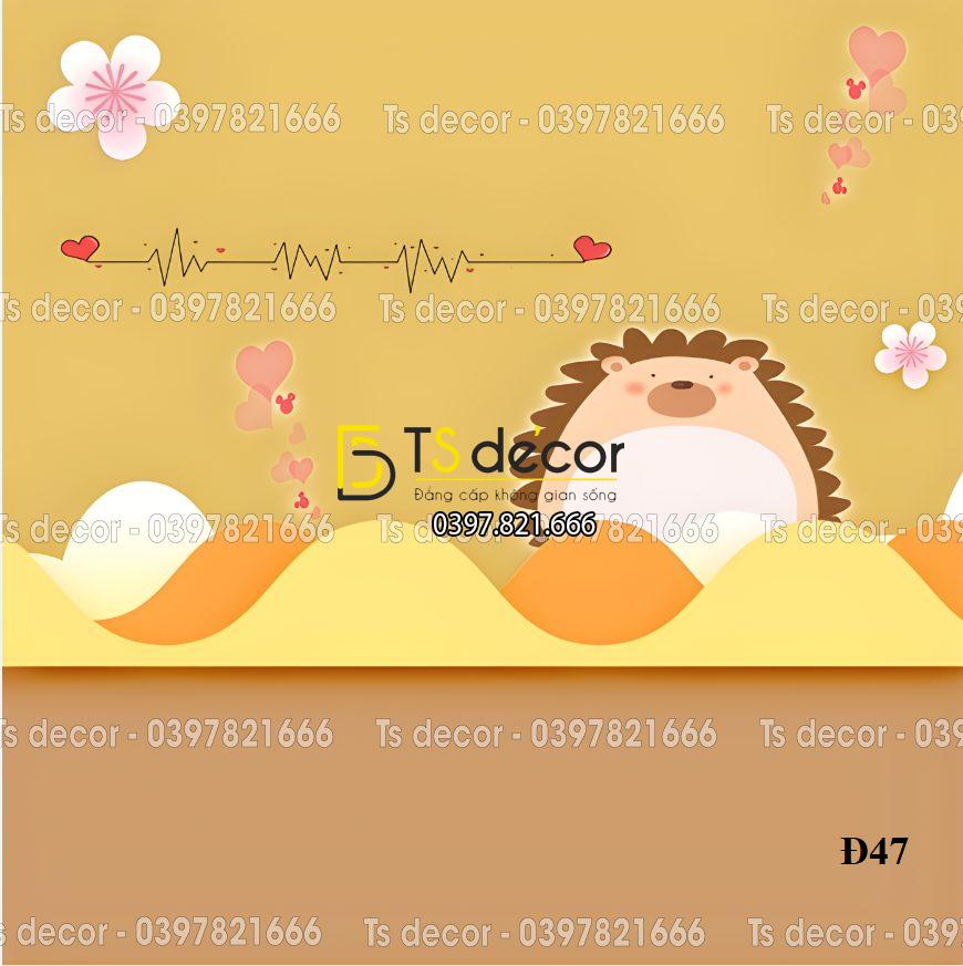 Phông Nền Livestream, Chụp Ảnh, Trang Trí, Decor Xu Hướng Hiện Đại 3D 5D Mã Đ47