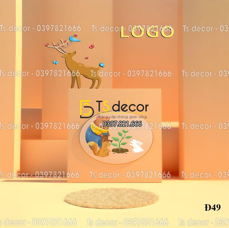 Phông Nền Livestream, Chụp Ảnh, Trang Trí, Decor Xu Hướng Hiện Đại 3D 5D Mã Đ49