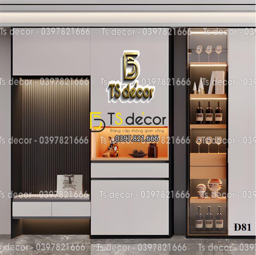 Phông Nền Livestream, Chụp Ảnh, Trang Trí, Decor Xu Hướng Hiện Đại 3D 5D Mã Đ81