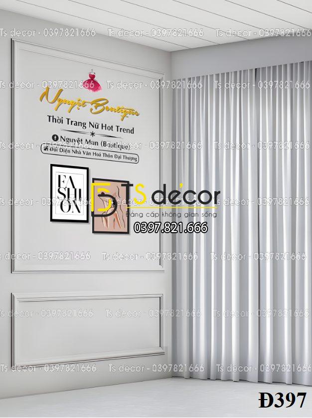 Phông Nền, Background Livestream Chụp Ảnh, Quay video Hiện Đại 3D 5D Mã Đ397