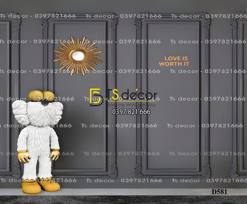 Phông Nền, Background Livestream Chụp Ảnh, Quay video Hiện Đại 3D 5D Mã Đ581