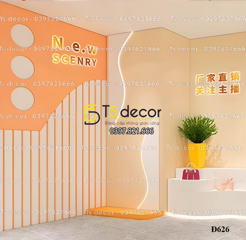 Phông Nền, Background Livestream Chụp Ảnh, Quay video Hiện Đại 3D 5D Mã Đ626