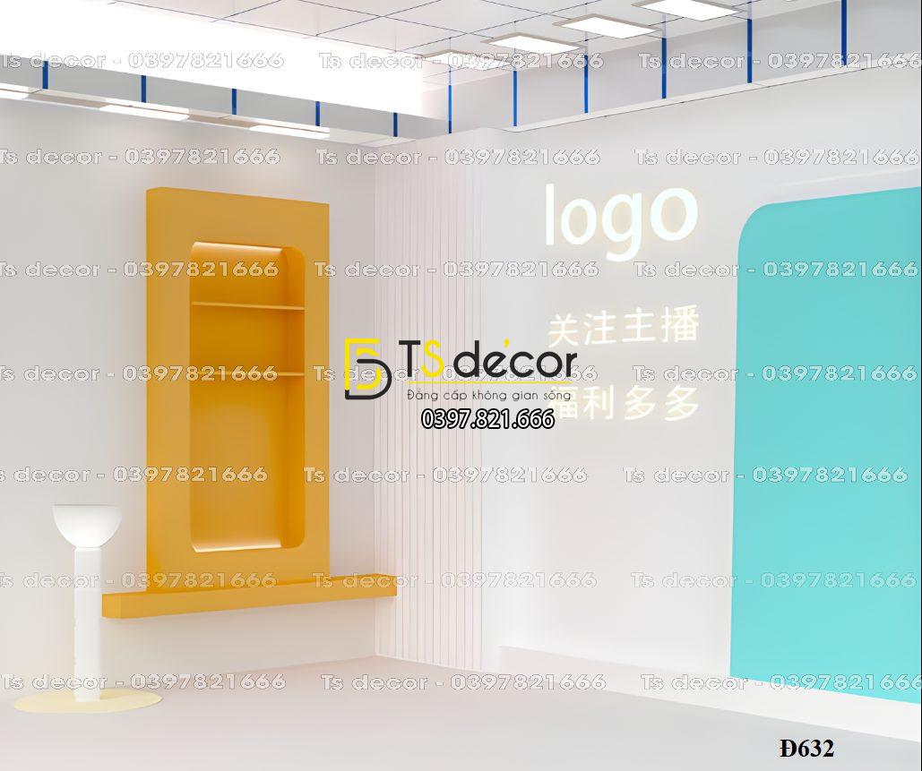 Phông Nền, Background Livestream Chụp Ảnh, Quay video Hiện Đại 3D 5D Mã Đ632