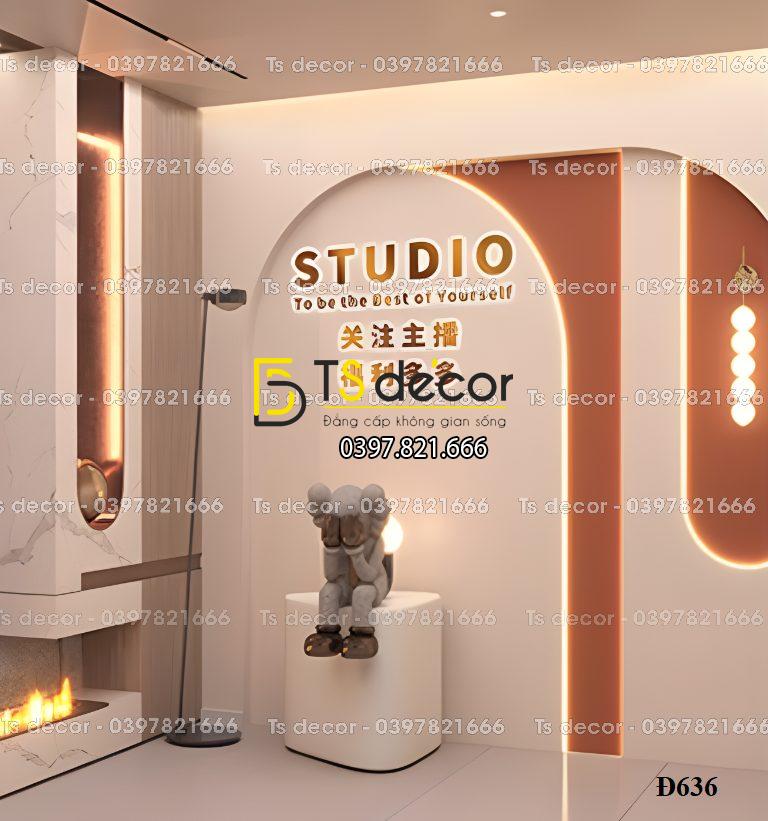 Phông Nền, Background Livestream Chụp Ảnh, Quay video Hiện Đại 3D 5D Mã Đ636