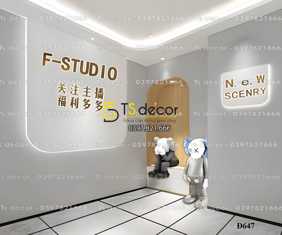 Phông Nền, Background Livestream Chụp Ảnh, Quay video Hiện Đại 3D 5D Mã Đ647