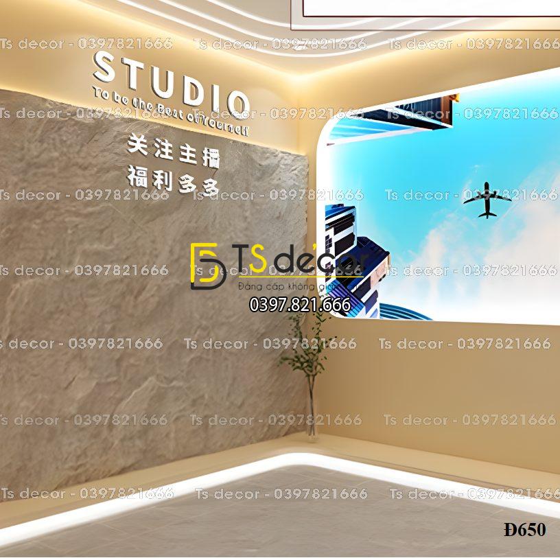 Phông Nền, Background Livestream Chụp Ảnh, Quay video Hiện Đại 3D 5D Mã Đ650