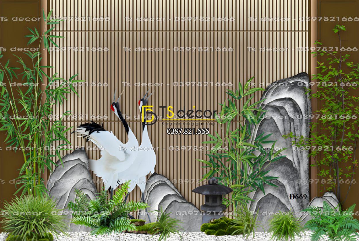 Phông Nền, Background Livestream Chụp Ảnh, Quay video Hiện Đại 3D 5D Mã Đ669